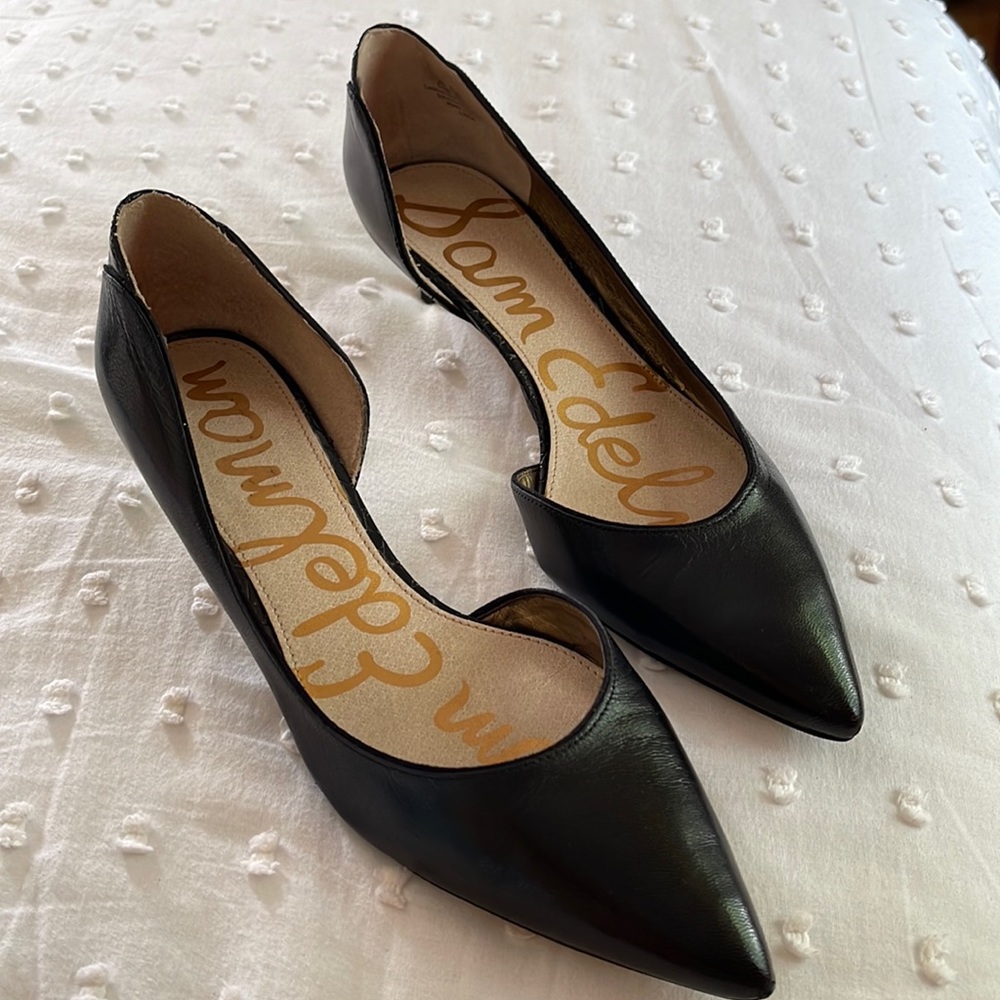 Sam Edelman Leather Heels